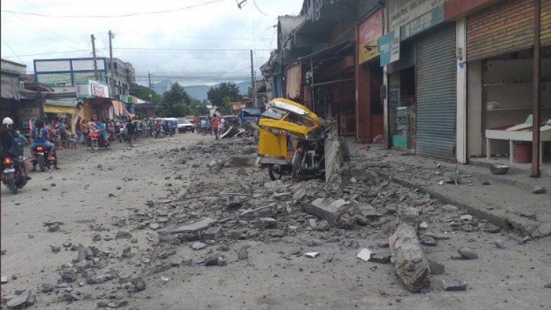  Cutremur puternic, produs la mică adâncime, în Filipine