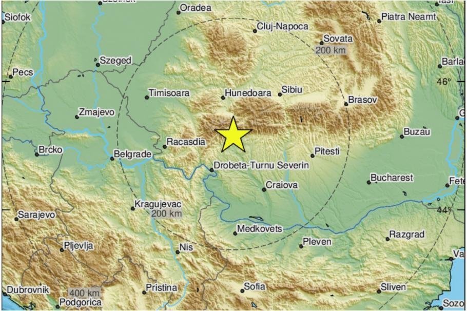  Cutremurul din Oltenia a băgat spaima în bulgari şi sârbi. S-a simţit puternic la sud de Dunăre