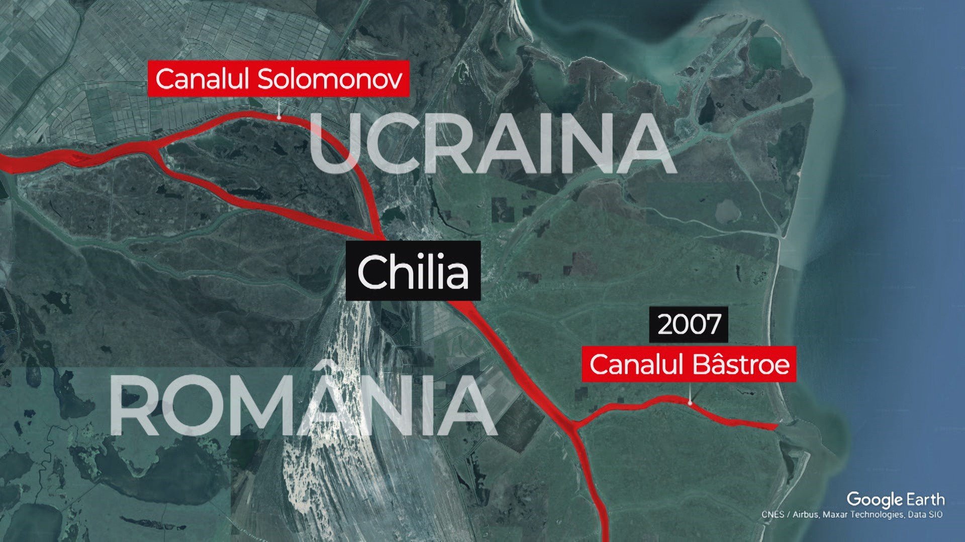  Prima reacție a premierului Ciucă în scandalul privind Canalul Bâstroe. Ambasadorul Ucrainei la București, convocat la Ministerul de Externe