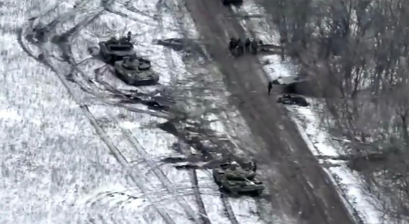  VIDEO O forță de elită a Moscovei a fost făcută praf. Peste 100 de tancuri, nimicite