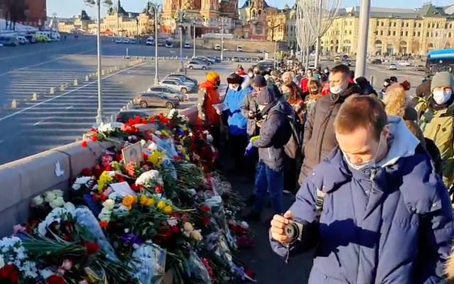  Opoziția rusă l-a comemorat pe Boris Nemțov, critic al lui Putin, ucis în urmă cu opt ani
