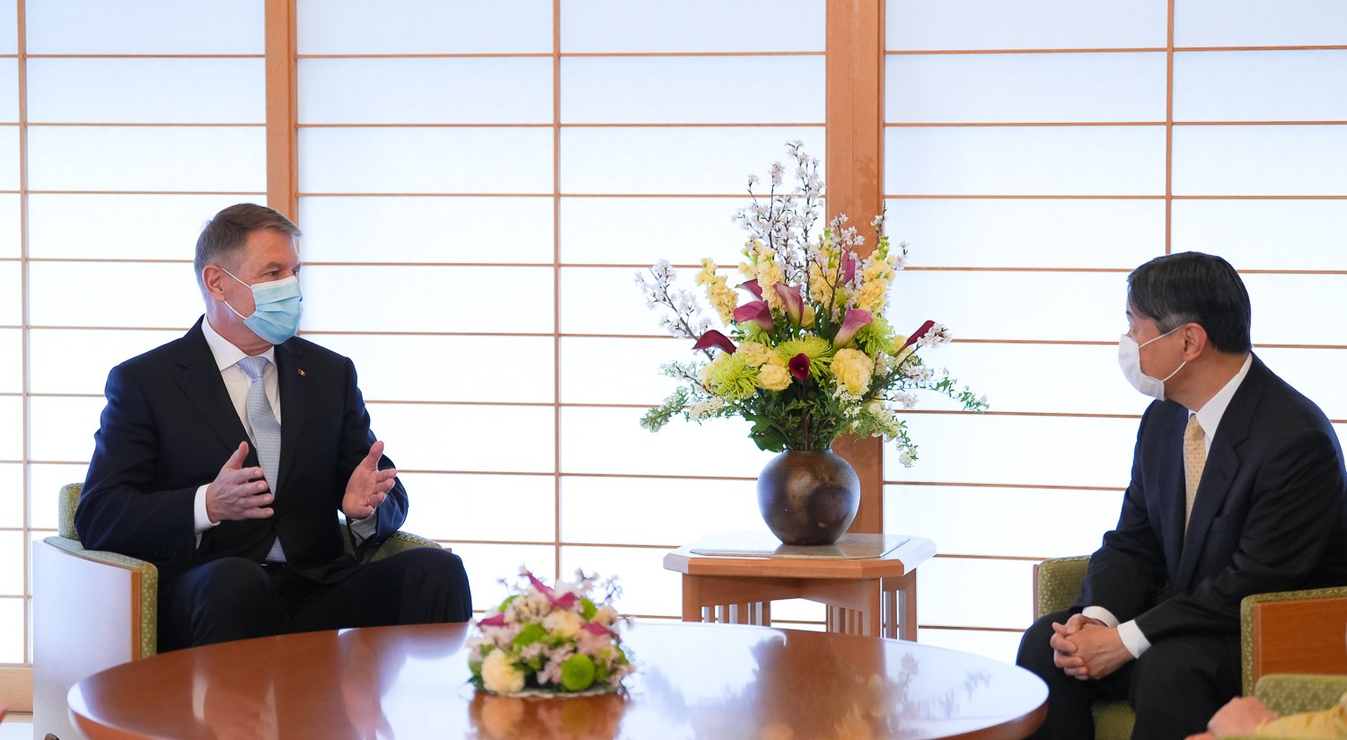  Preşedintele Klaus Iohannis, primit de Împăratul Naruhito al Japoniei