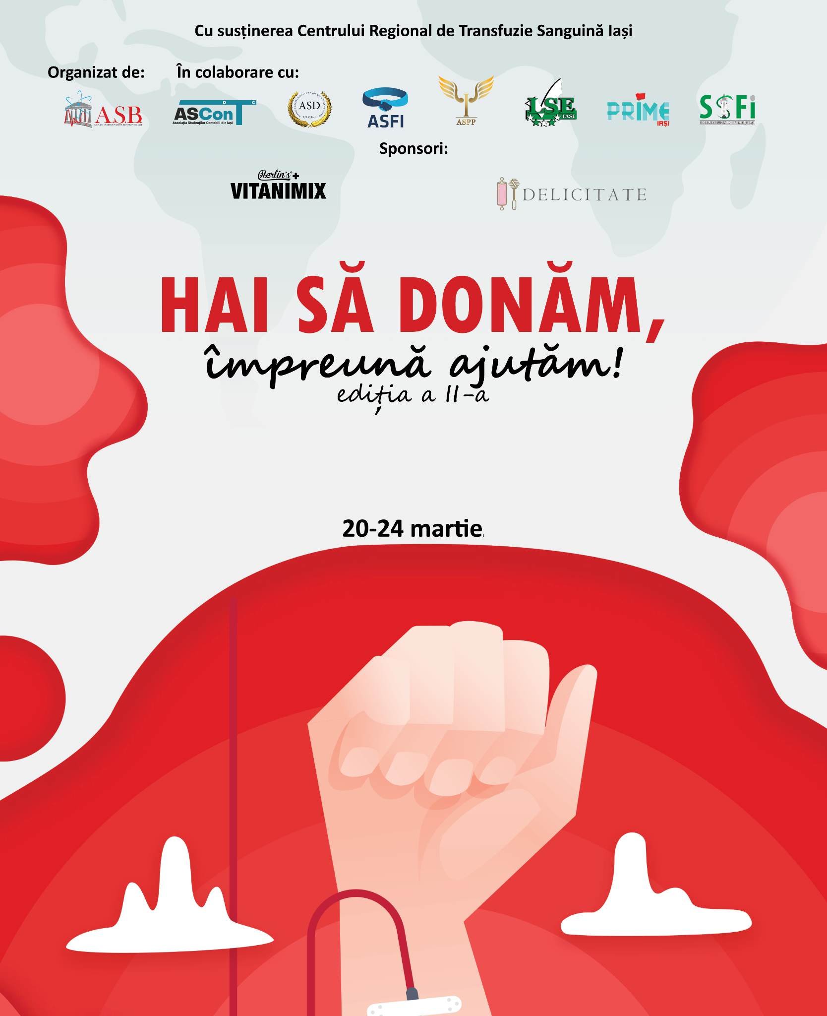  Asociația Studenților Bioingineri Iași: Hai să donăm, împreună ajutăm!