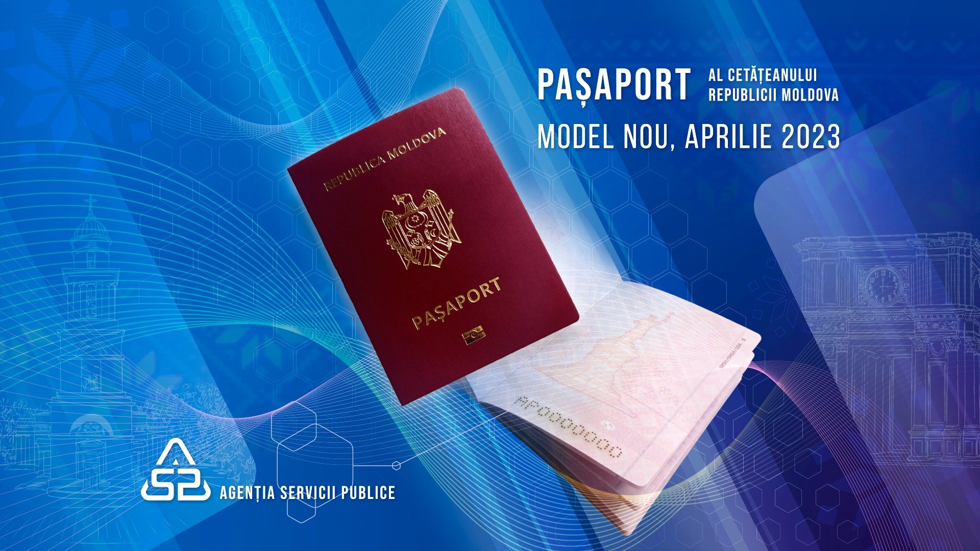  Un nou model de paşaport în Republica Moldova, începând cu luna aprilie