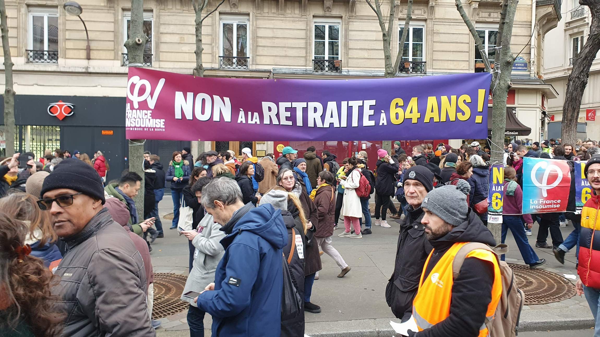  A noua zi de greve şi manifestaţii în Franţa faţă de reforma pensiilor