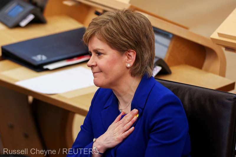  Rămas bun emoţionant al premierului demisionar al Scoţiei, Nicola Sturgeon