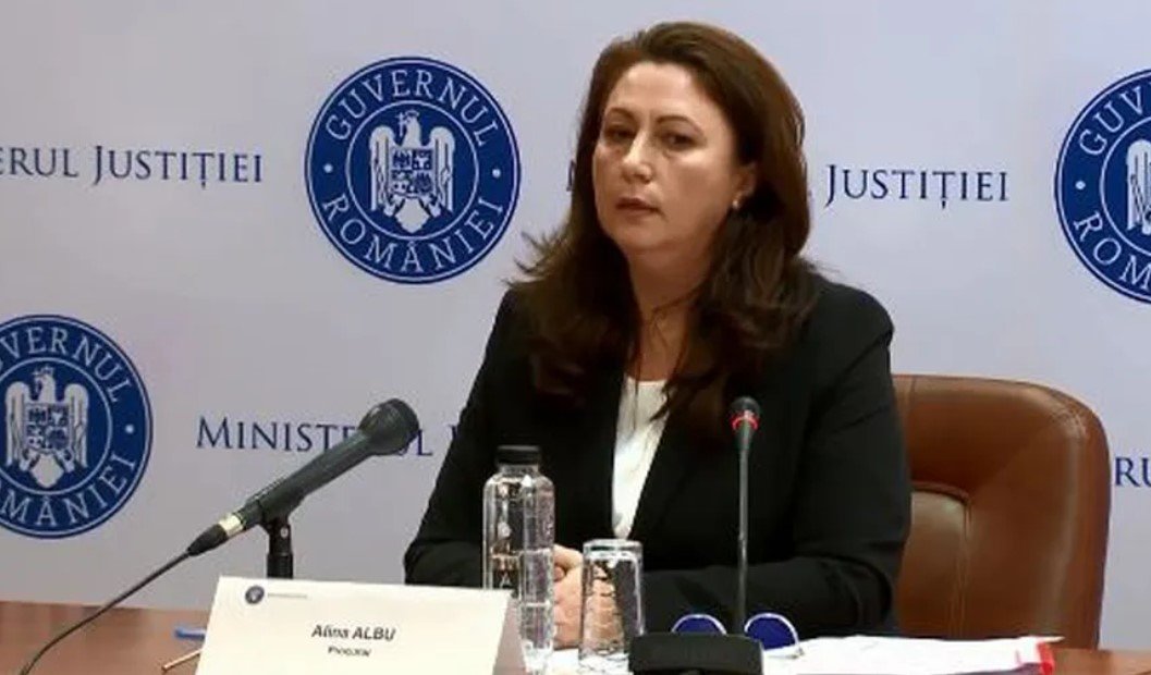  Alina Albu, propunerea ministrului Justiţiei pentru şefia DIICOT, va susţine un nou interviu după avizul negativ al CSM