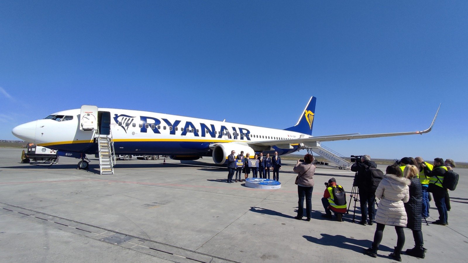  Avioanele Ryanair au venit la Iaşi. Vor face curse spre patru mari oraşe europene