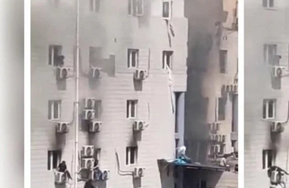  VIDEO Zeci de morți într-un incendiu la un spital din China. Pacienții au sărit pe geam pentru a se salva