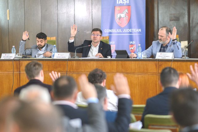  Noi proiecte pentru ieșeni votate în plenul Consiliului Județean Iași (P)