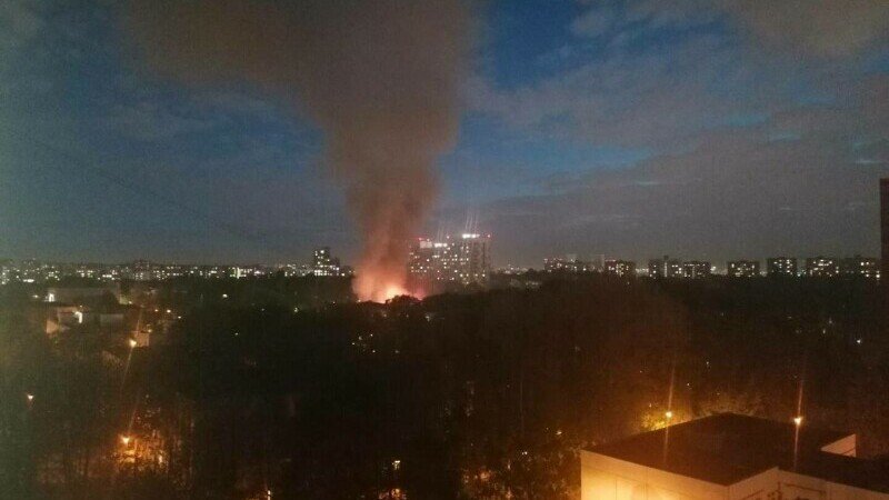  VIDEO Explozie puternică la Moscova. Arde o clădire administrativă
