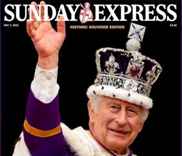  Presa britanică a celebrat încoronarea regelui Charles III: „Fericită şi glorioasă”