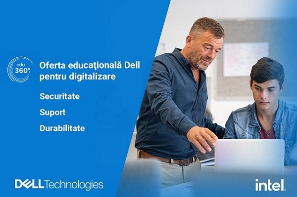  Digitalizarea educației din România cu fonduri PNRR. Ofertă specială Dell EDU 360 (P)