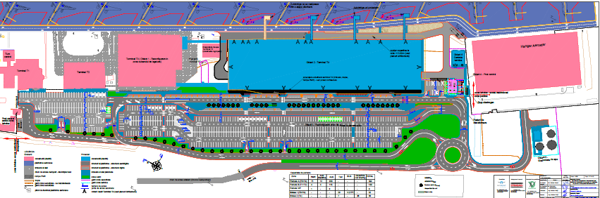  Cum va arăta parcarea Aeroportului Iași, după lucrările de  extindere care încep azi la peste 600 de locuri