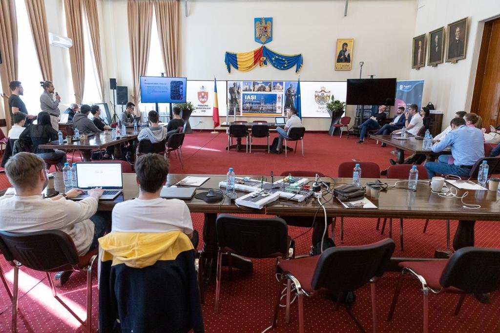  Primul hackathon organizat de comunitatea de inteligență artificială din Iași – IAȘI AI