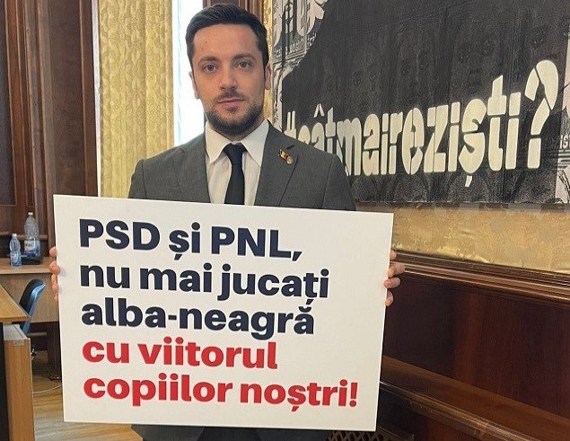  Deputatul USR Filip Havârneanu: “Sabotarea legii <Fără Păcănele> ne păstrează  în doliu, pentru fiecare copil pierdut” (P)