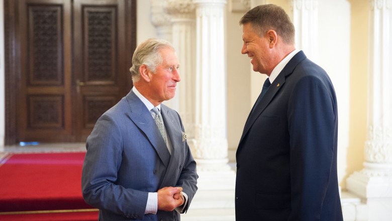  Preşedintele Iohannis îl primeşte vineri la Palatul Cotroceni pe Regele Charles al III-lea