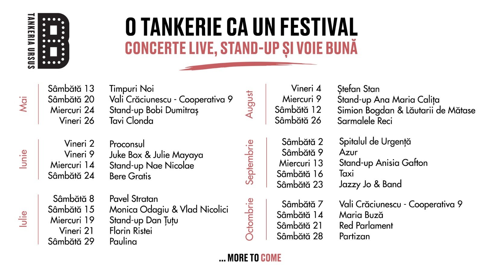  O tankerie ca un festival: Concerte LIVE, stand-up și voie bună la BERARIUM Tankeria Ursus din Palas (P)