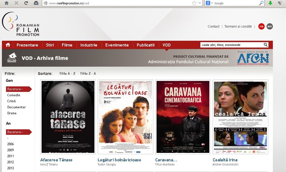  AVIZ CINEFILILOR: Prima platforma online dedicata exclusiv filmelor romanesti, ce pot fi vizionate gratuit