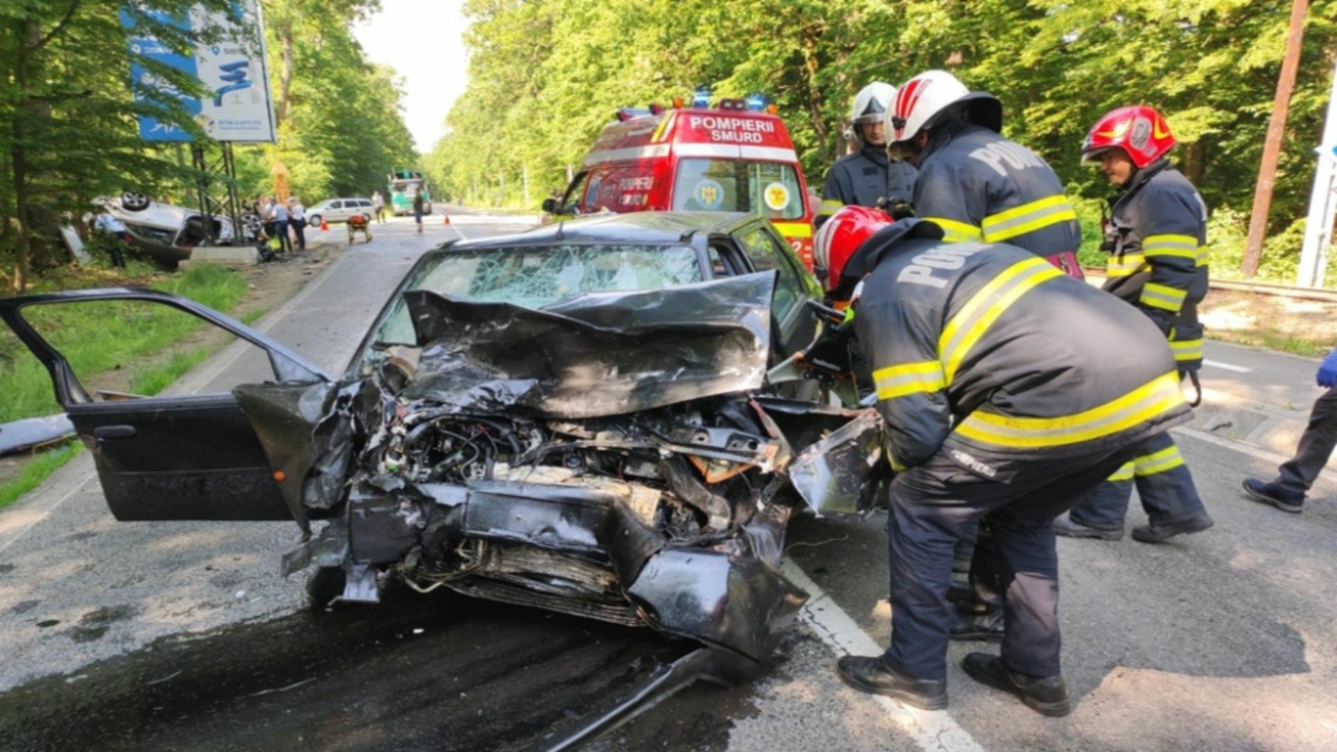  Accident cu 3 morți și 2 răniți pe drumul spre Păltiniș. Printre victime, un copil de 15 ani