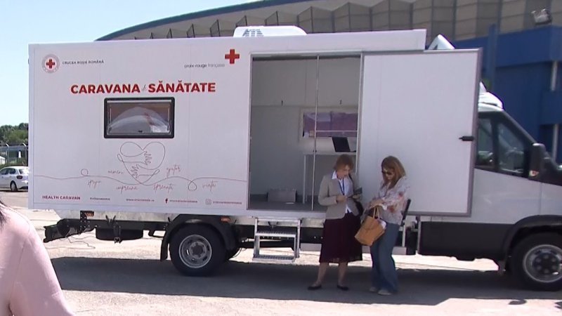  O platformă mobilă va oferi servicii medicale gratuite în judeţul Iaşi, într-un proiect al Crucii Roşii
