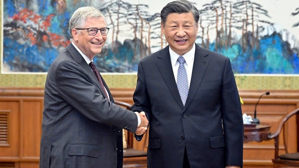  Xi Jinping i-a spus lui Bill Gates că speră ca prietenia dintre SUA şi China să continue