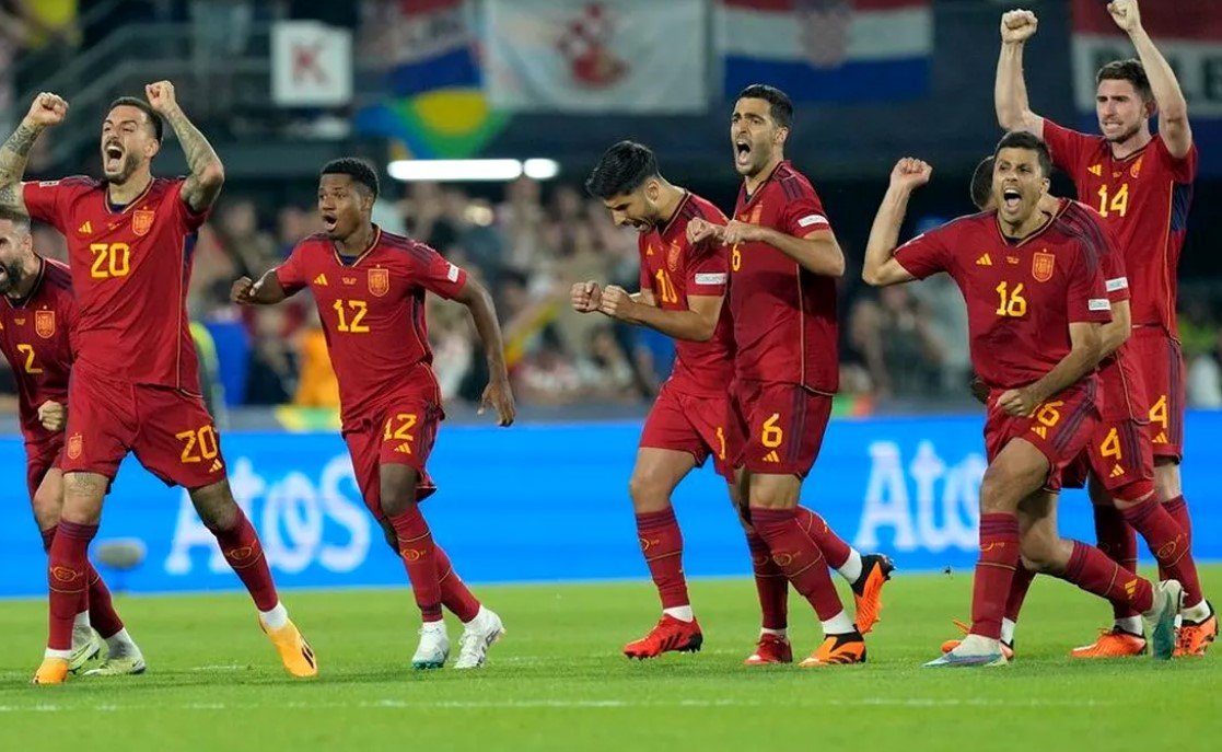  Spania a câştigat finala Ligii Naţiunilor în faţa Croaţiei la lovituri de departajare