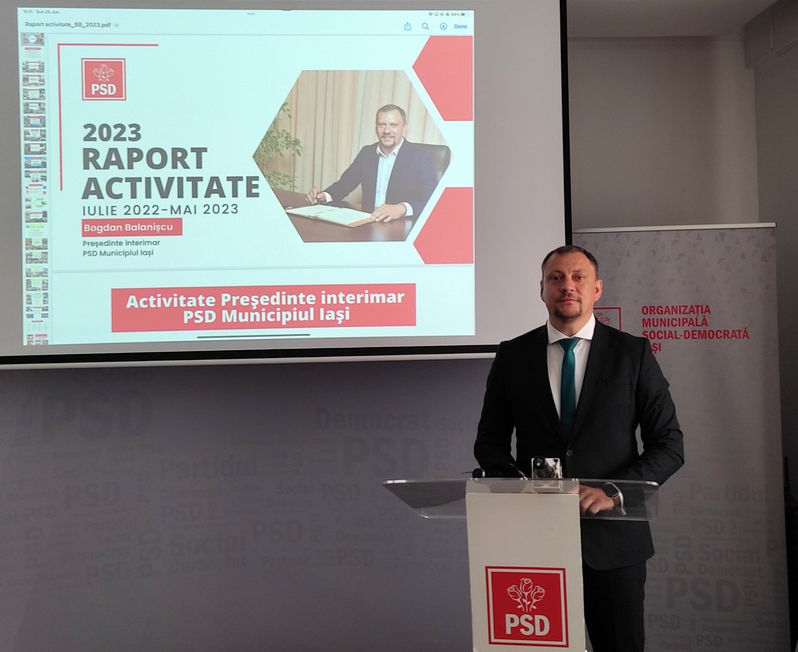  Candidatul PSD la Primăria Iaşi va fi stabilit după ce se termină interimatul