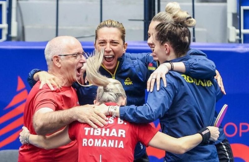  Jocurile Europene: România a cucerit medalia de aur la tenis de masă