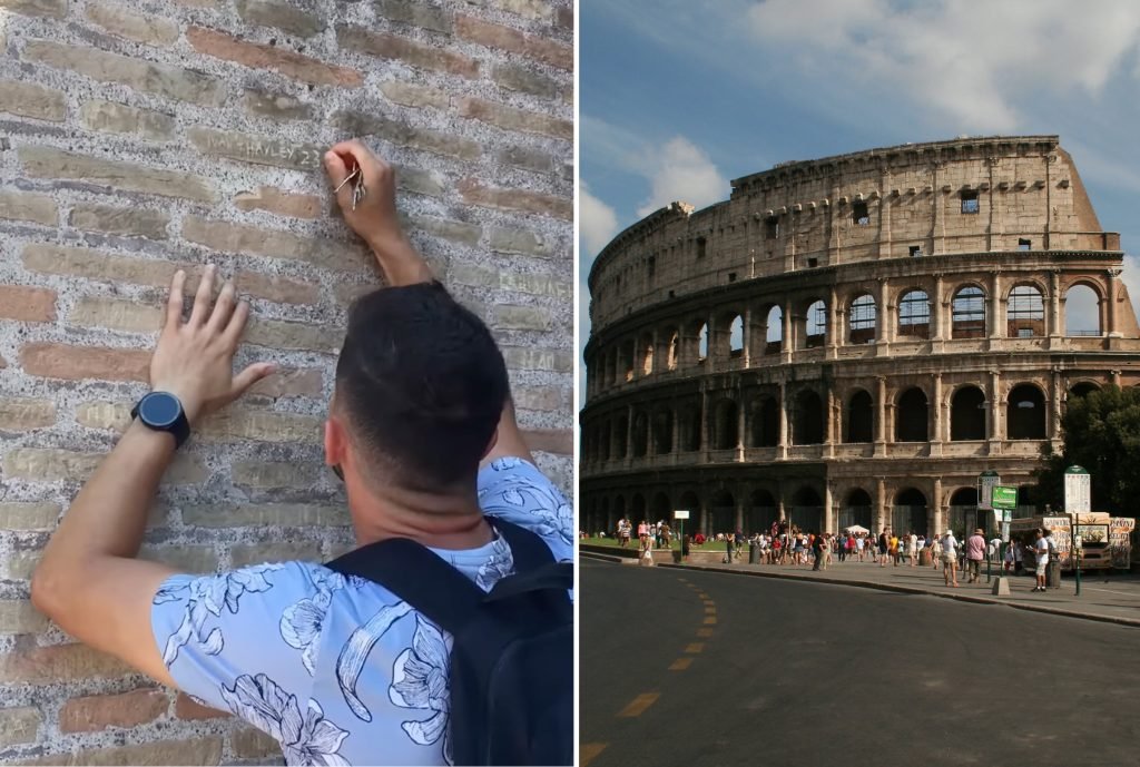  Turistul care şi-a gravat numele pe zidurile de la Colosseum spune că nu şi-a dat seama de vechimea acestuia