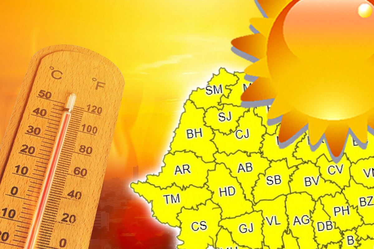  Temperaturi peste cele normale în toată ţara până la sfârşitul lunii iulie. Unde vor fi cele mai ridicate valori