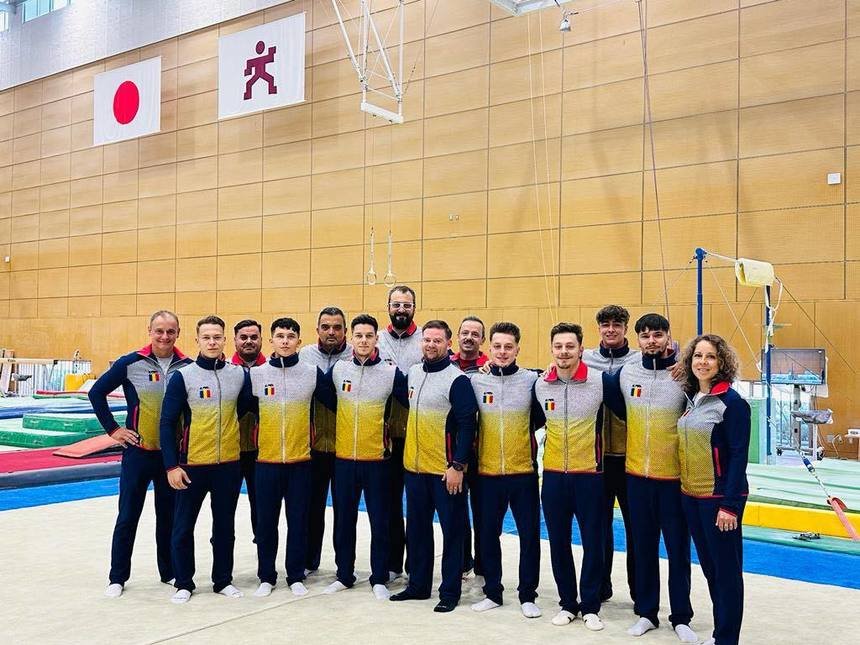  Lotul olimpic masculin, cantonament comun de pregătire cu echipa Japoniei, la Tokyo