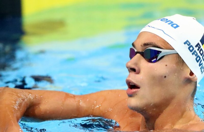  Campionatul Mondial de nataţie: David Popovici s-a calificat în semifinale la 200 m liber