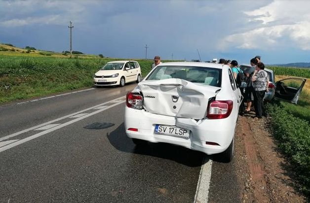  Revolta unui şofer a cărui mașină a fost tamponată din spate de un TIR de Ucraina, pe E 85
