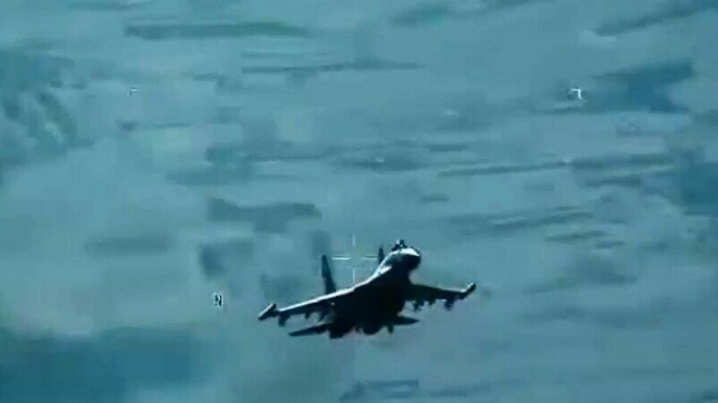  VIDEO Confruntare aeriană între Rusia și SUA deasupra Siriei. Un avion rusesc a avariat o dronă americană