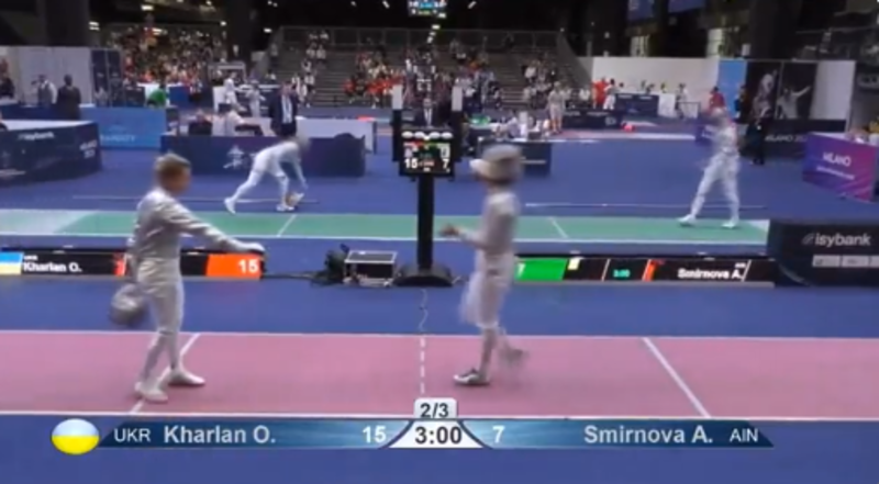  VIDEO Sportivă din Ucraina, descalificată pentru lipsă de fair play. A refuzat să-și salute adversara din Rusia