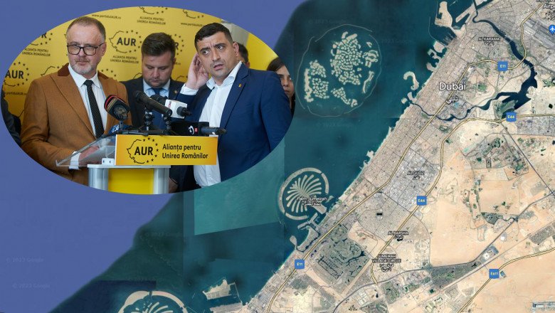  SF-urile prezentate de AUR în campanie electorală: insule construite în Marea Neagră