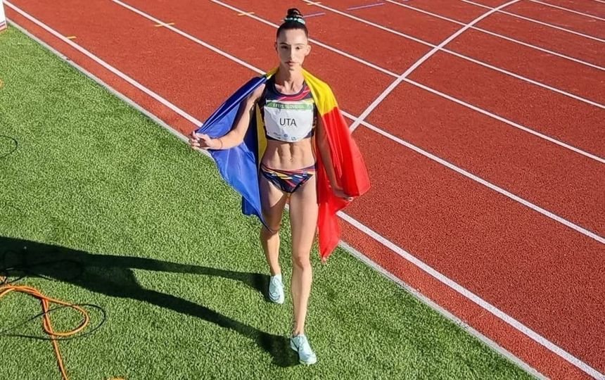  Ştefania Uţă, medalie de bronz, la 400 metri garduri la Campionatele Europene under 20