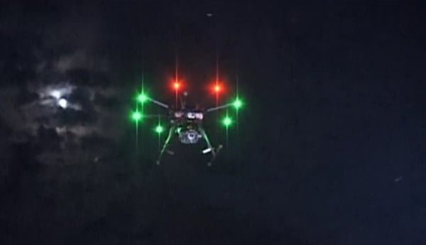  Urs căutat cu drona, pe timp de noapte, la Ploieşti. Animalul nu a fost găsit