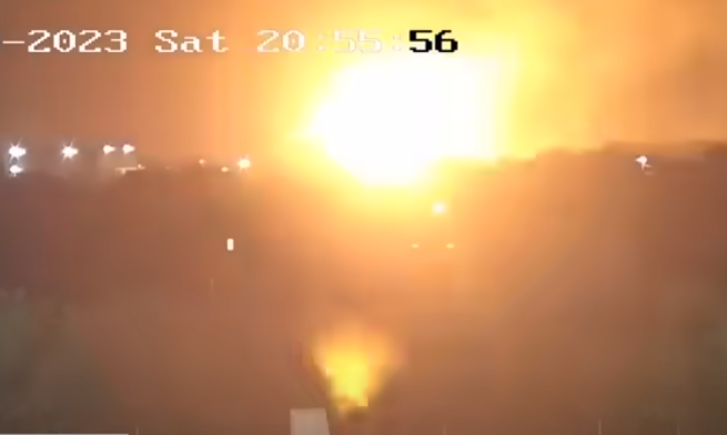  VIDEO Momentul exploziei de la Crevedia, surprins de pe poligonul lui Titi Aur. Imaginile nu au nevoie de cuvinte