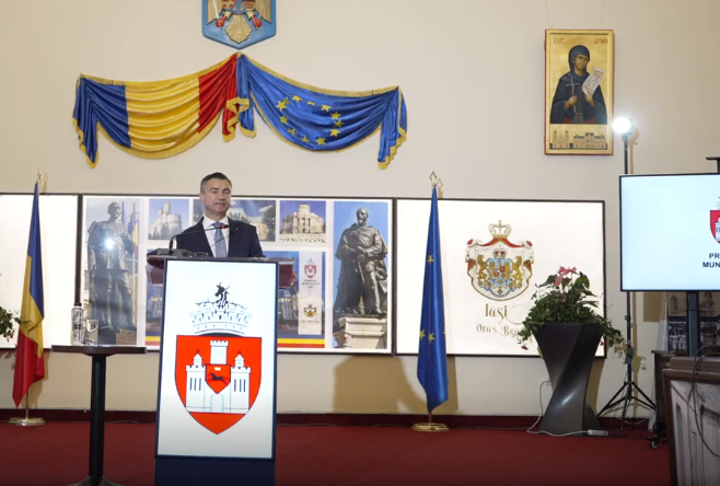  VIDEO LIVE Primarul Mihai Chirica ține o conferință de presă. Subiectele abordate