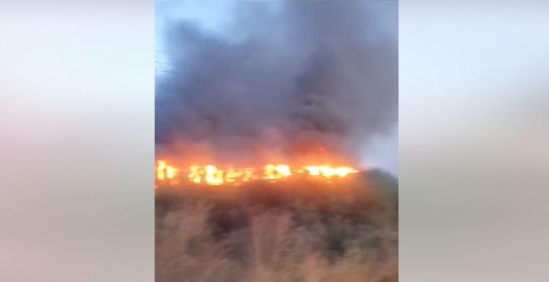  VIDEO A luat foc un tren întreg la Oradea. Din fericire, pasagerii s-au evacuat singuri