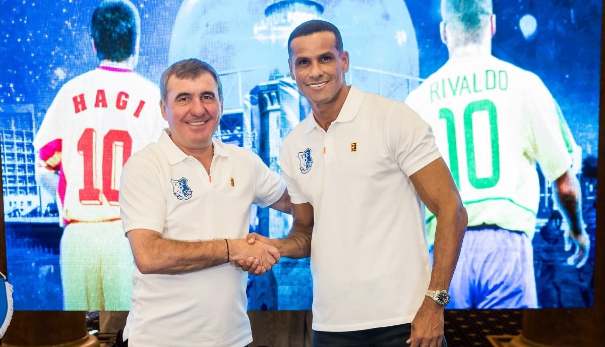  Superstarul brazilian Rivaldo a devenit acţionar la Farul Constanţa