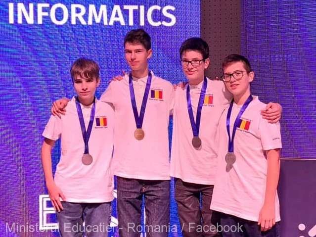  România – locul I pe medalii la Olimpiada Europeană de Informatică pentru Juniori