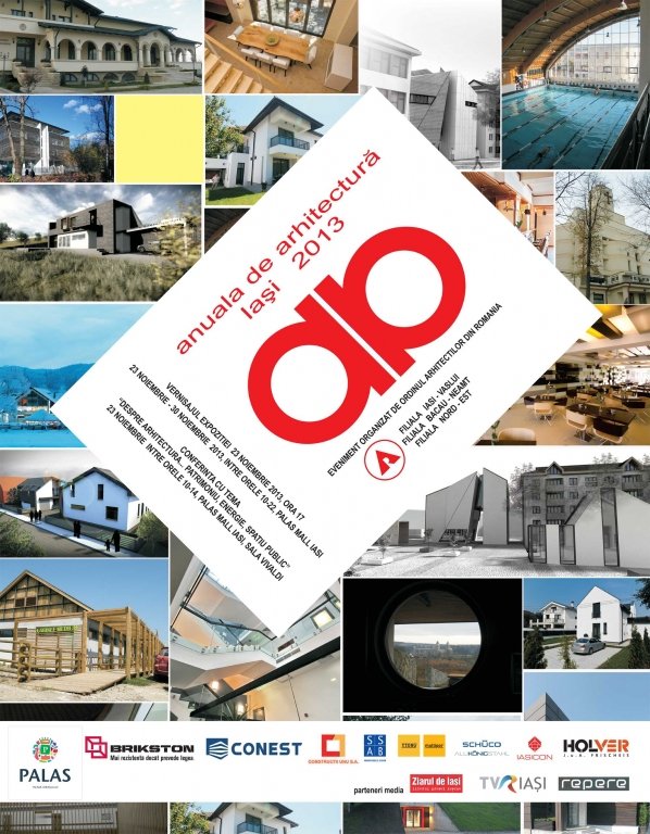  Iesenii, invitati la discutii despre arhitectura si patrimoniu in cadrul Anualei de Arhitectura 2013, maine la Palas