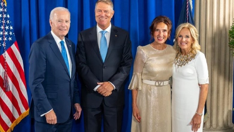  Soții Iohannis, participanți la recepţia oferită de Joe Biden şi Jill Biden