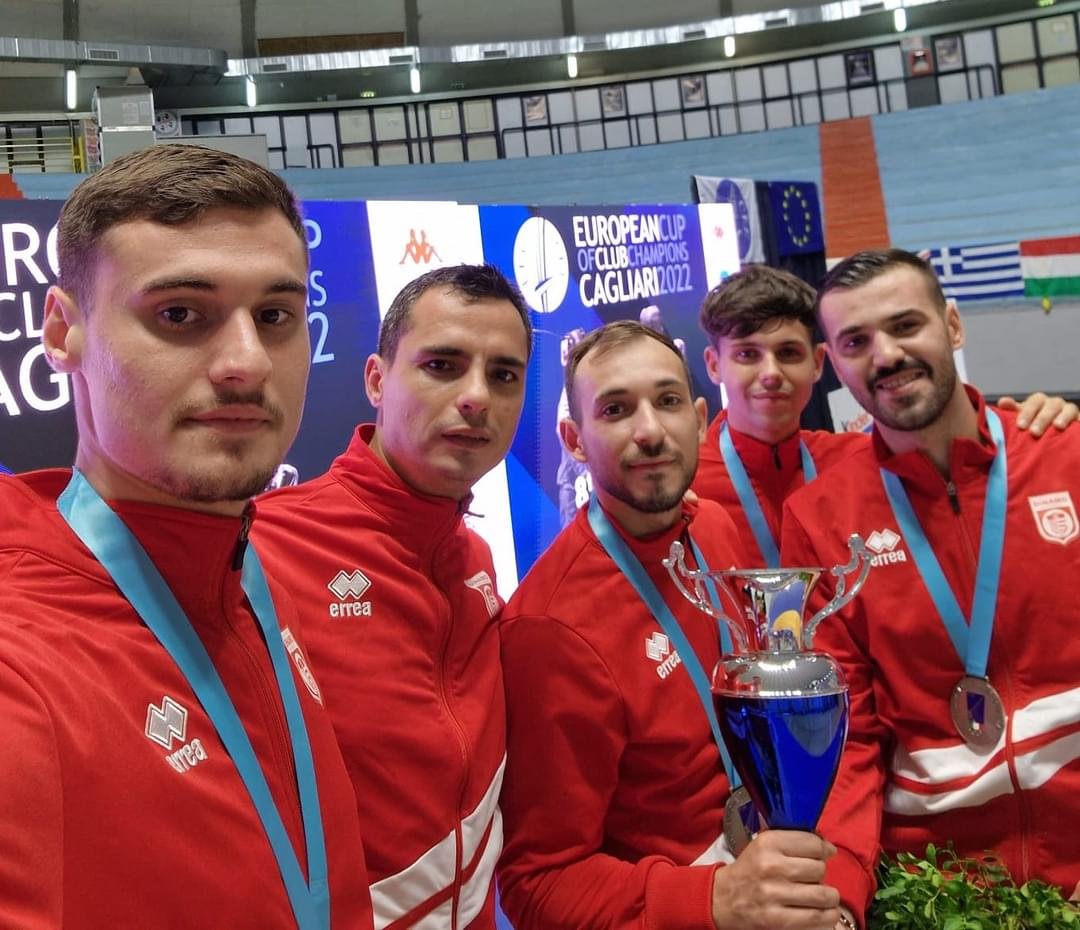  Echipa CS Dinamo a cucerit medalia de argint la Cupa Europei sabie masculin