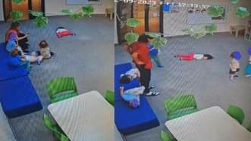  O fetiță a fost lăsată să zacă pe jos, în mijlocul clasei, la o grădiniță din Capitală. Ce acuzații face mama copilei