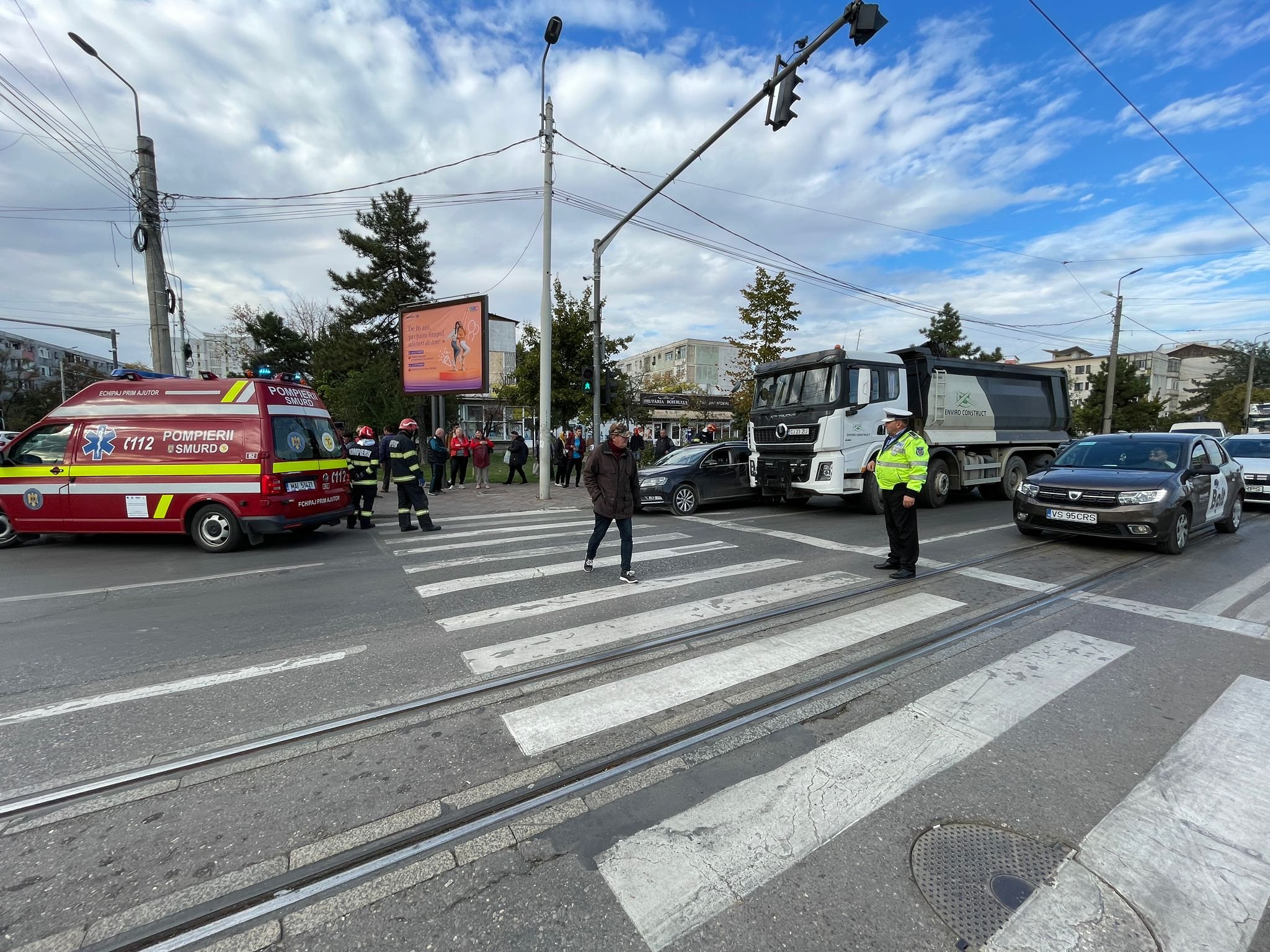  Accident cu victimă pe bulevardul Socola – FOTO