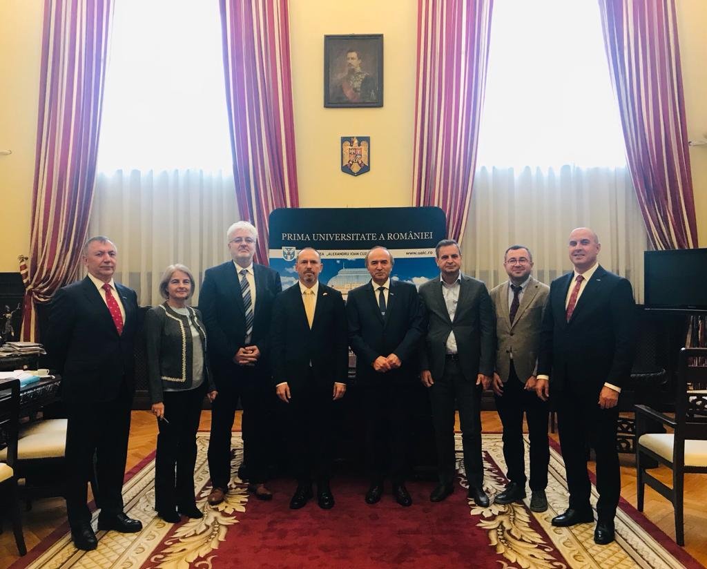 Ambasadorul Turciei în România a vizitat UAIC